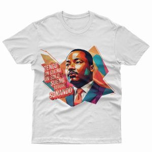 Camisa Martin Luther King Huellas de paz
