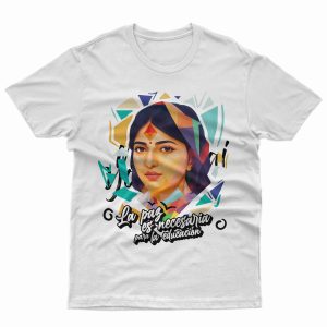 Camisa Malala Huellas de paz