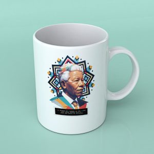 Taza Nelson Mandela 2 navidad