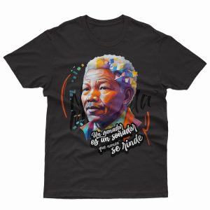 Camisa Nelson Mandela Huellas de paz