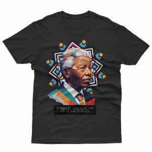 Camisa Nelson Mandela Huellas de paz